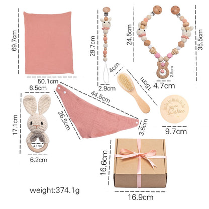 True Bub™ Ameeka Baby - Gift Box Set 7pcs