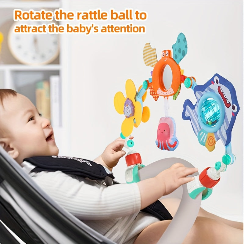 True Bub™ OceanBells  - Baby Travel Rattle Toy