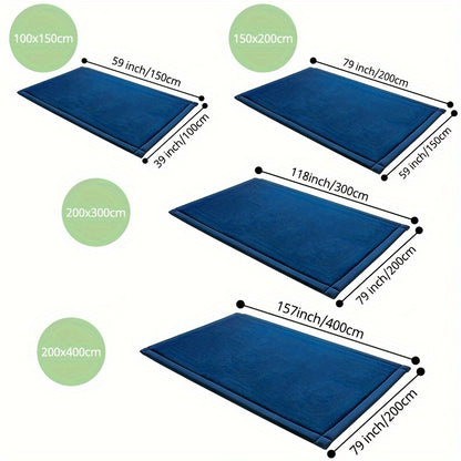 True Bub™ Tatami Velvet Fleece Rug – Luxury Thick, Warm, Anti-Slip Play Mat 3cm Thick