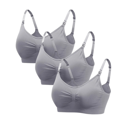 True Bub™ Wireless Supportive Maternity Bra for Breastfeeding Nursing 1-3pk