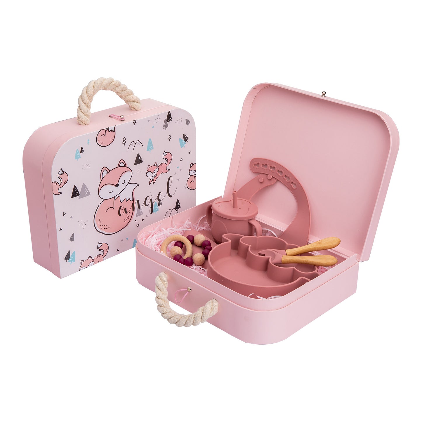 True Bub™ Bravo Baby - Silicone Tableware Gift Set with Storage Box