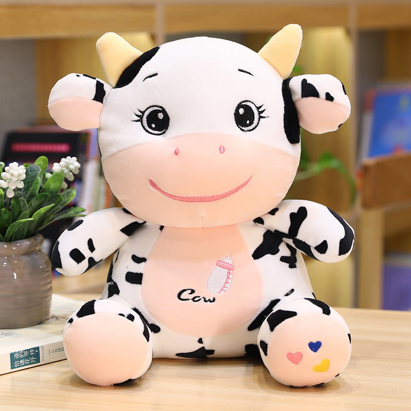 True Bub™ Mia Moo - Cute Baby Plush Toy