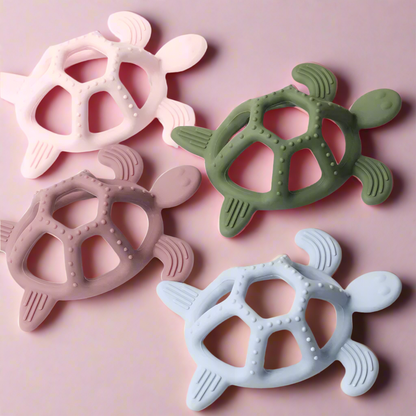 True Bub™ Teether Turtle - Baby Food Grade Silicone Toy