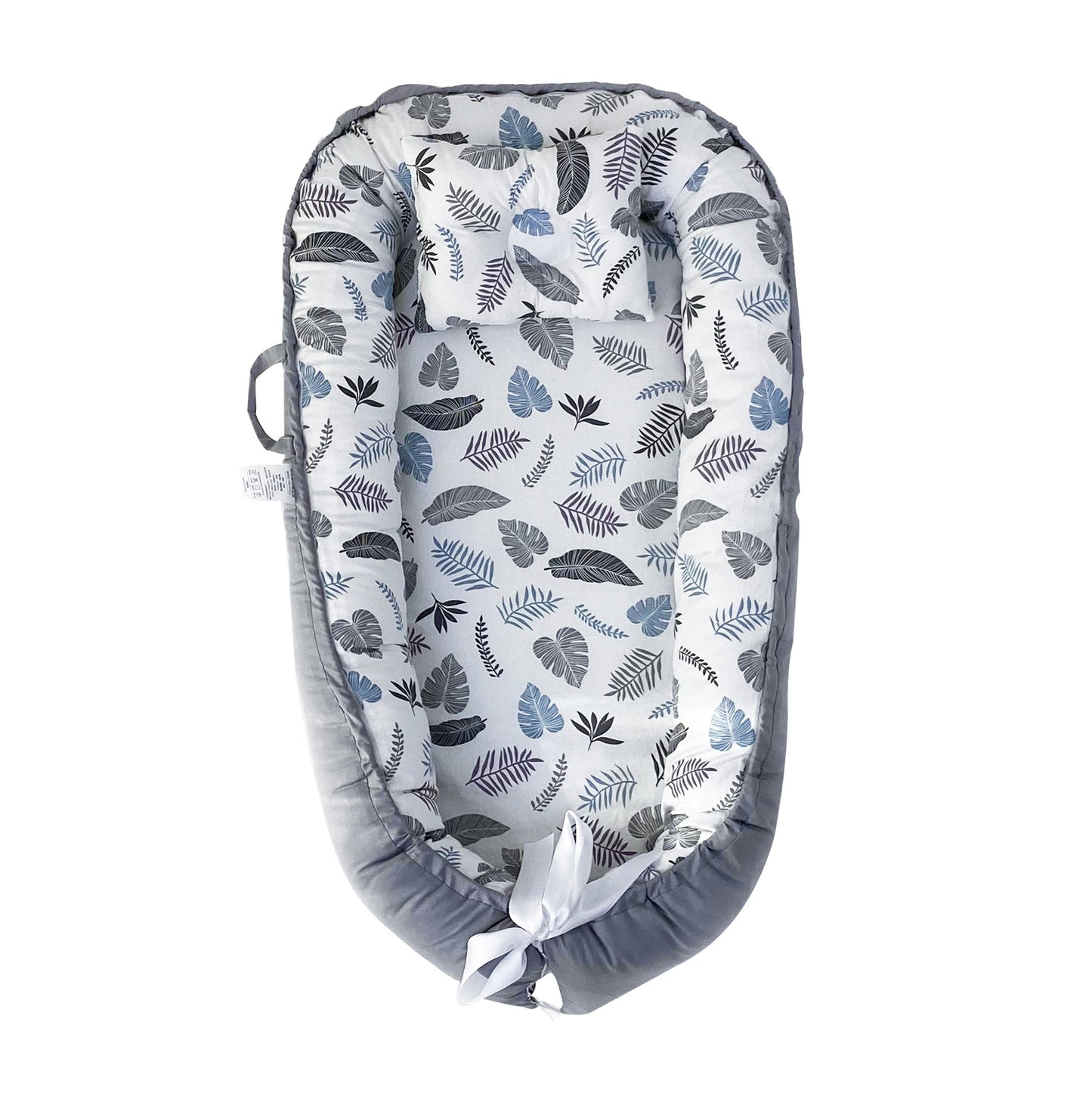 True Bub™ Baby Lounger - Pure Cotton Baby Portable Nest