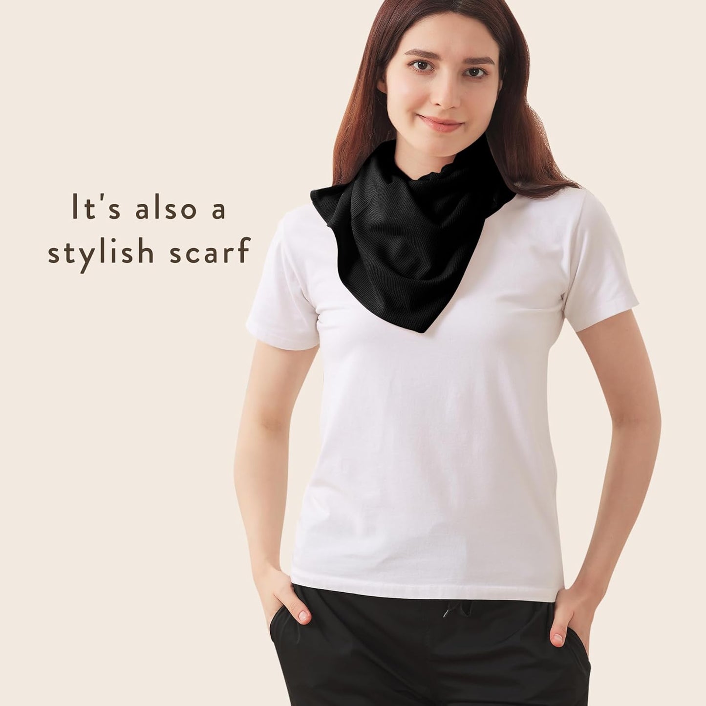 True Bub™ Full Coverage Soft and Breathable Nursing Cover for Breastfeeding