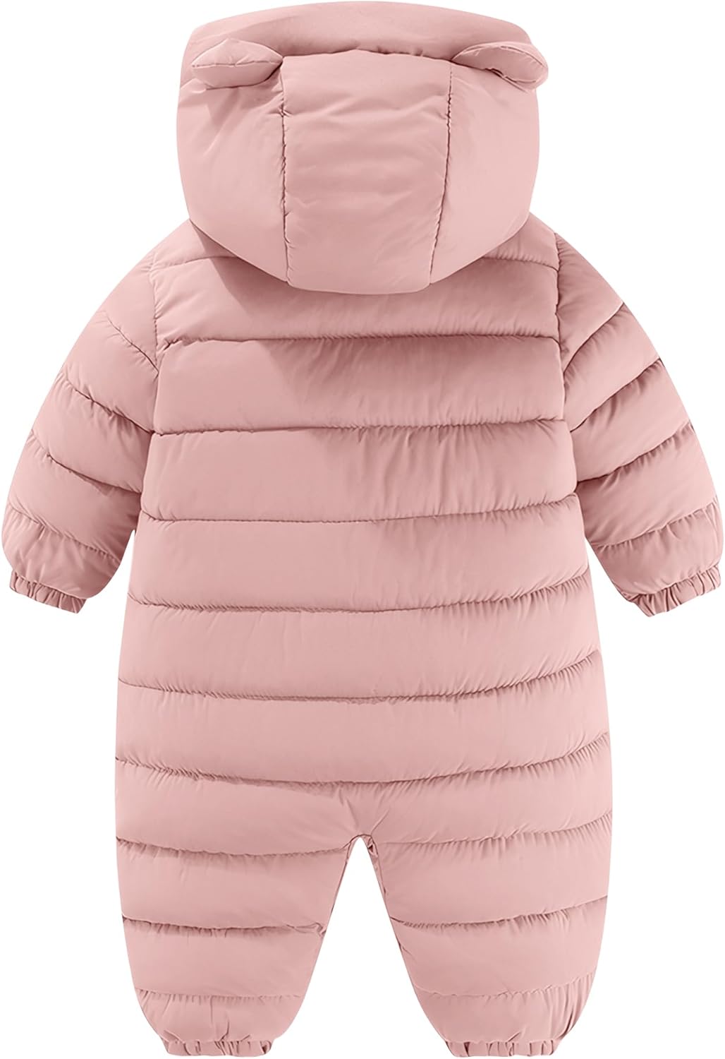 True Bub™ Baby Insulated Winter Snowsuit Double Zips Hooded Romper Fleece Warm Jumpsuit