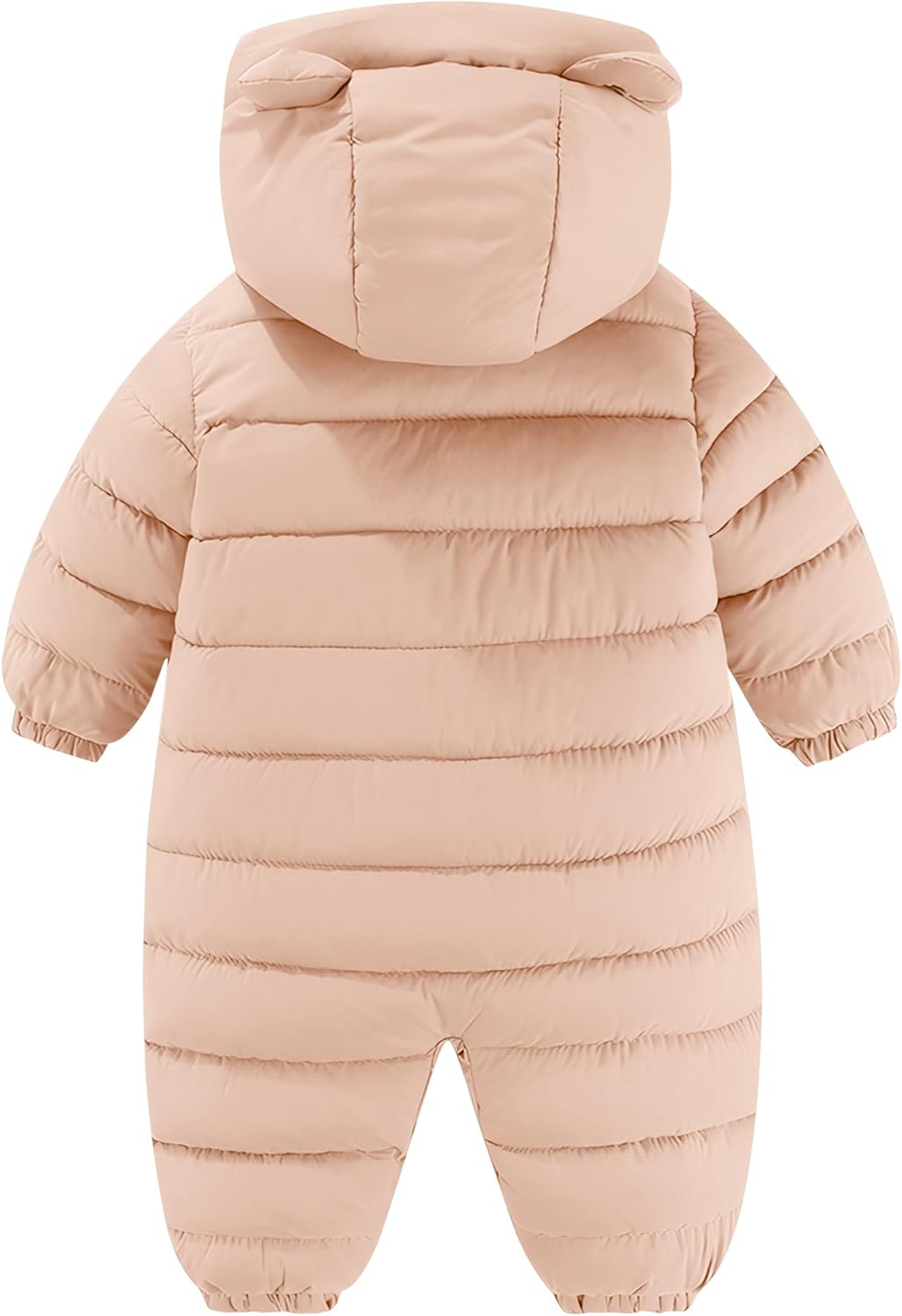 True Bub™ Baby Insulated Winter Snowsuit Double Zips Hooded Romper Fleece Warm Jumpsuit