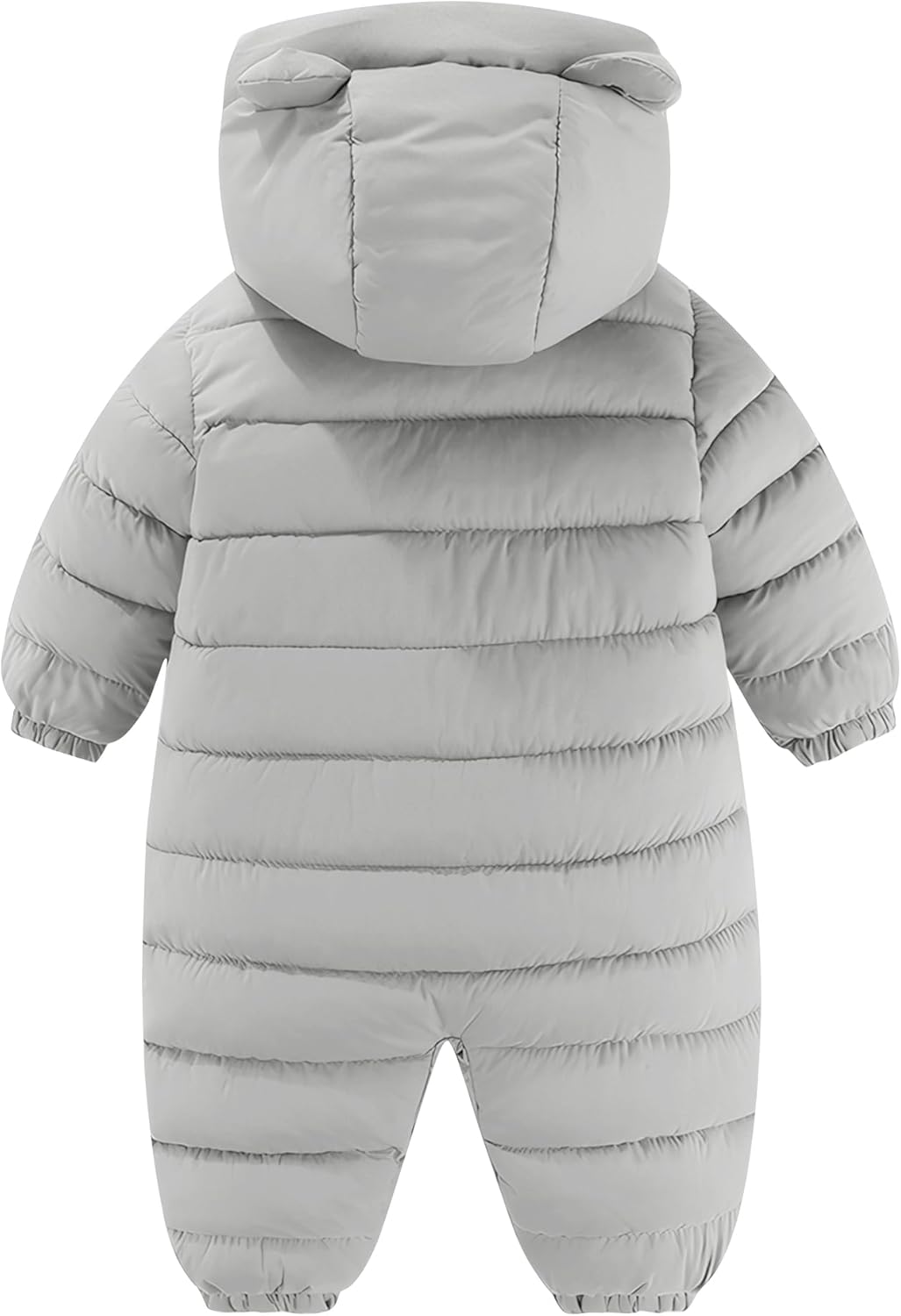 True Bub™ Baby Insulated Winter Snowsuit Double Zips Hooded Romper Fleece Warm Jumpsuit