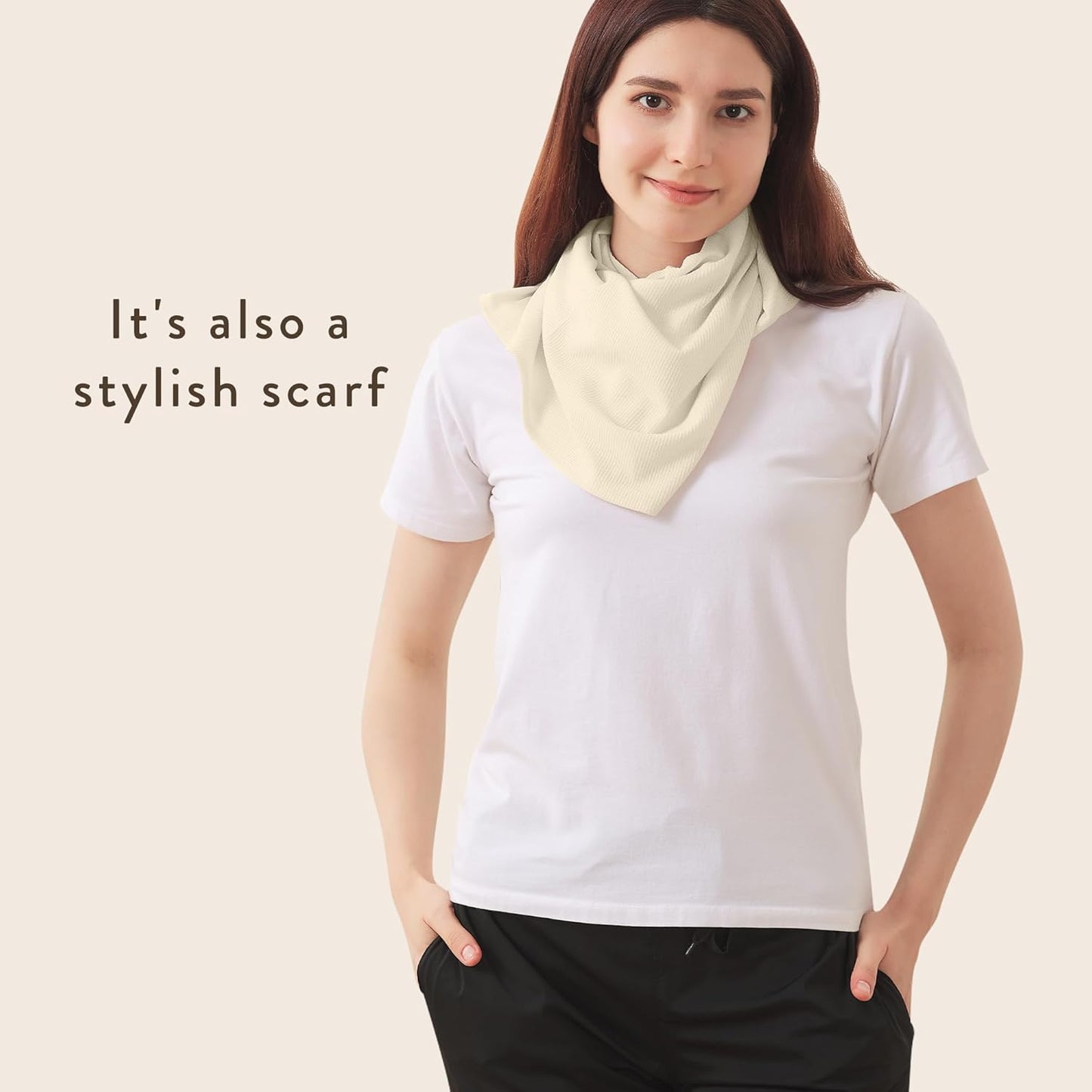 True Bub™ Full Coverage Soft and Breathable Nursing Cover for Breastfeeding