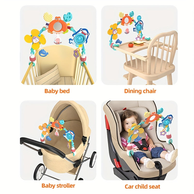 True Bub™ OceanBells  - Baby Travel Rattle Toy
