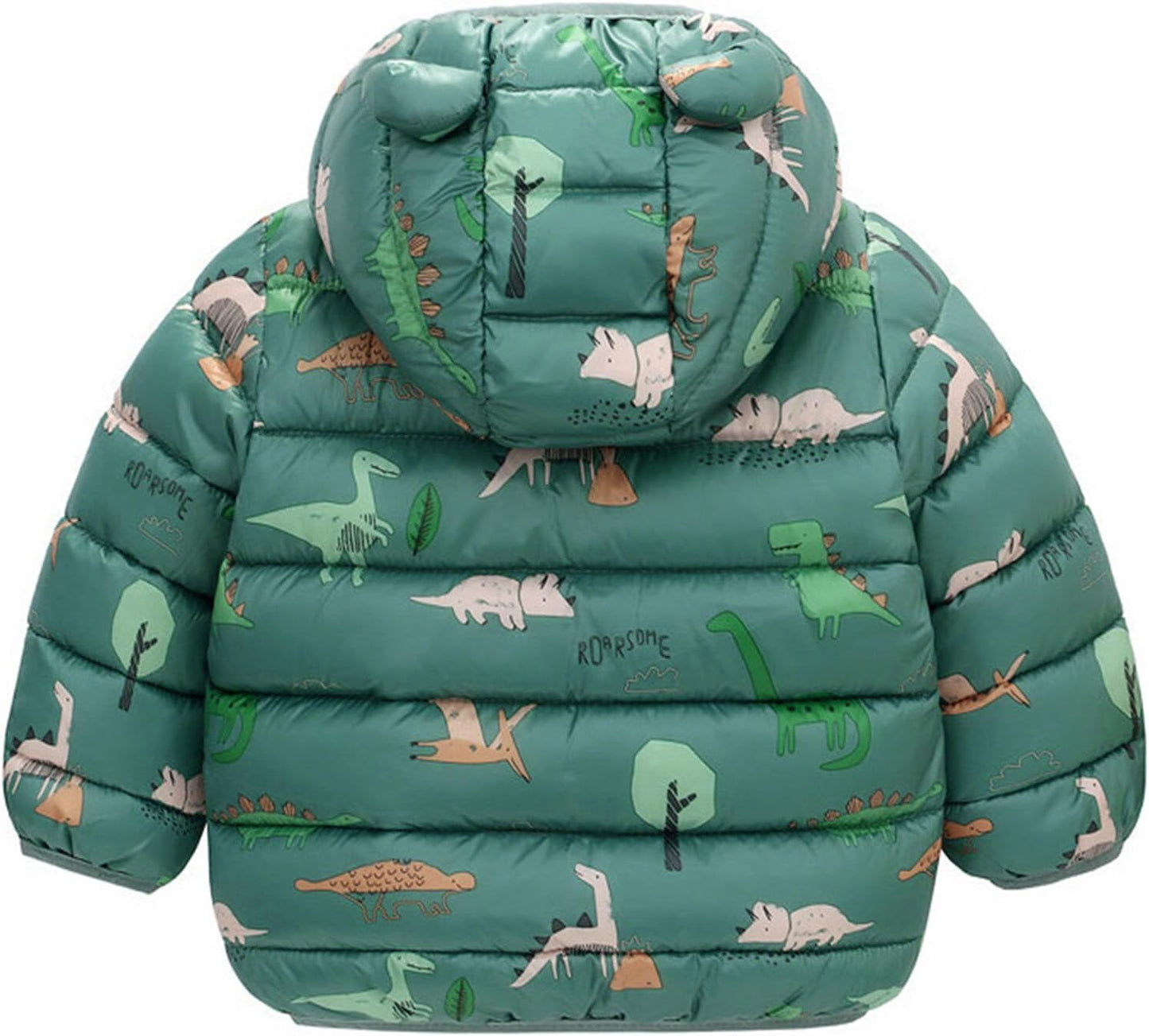 True Bub™ Winter Puffer Jacket Kids Thicken Warm Hooded Coat Lightweight Waterproof 0-4 Years