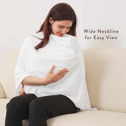 True Bub™ Full Coverage Soft and Breathable Nursing Cover for Breastfeeding