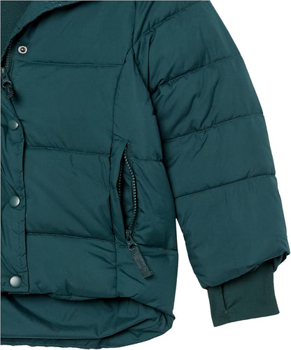 True Bub™ Essentials Girls' Insulated Heavyweight Hooded Puffer Jacket