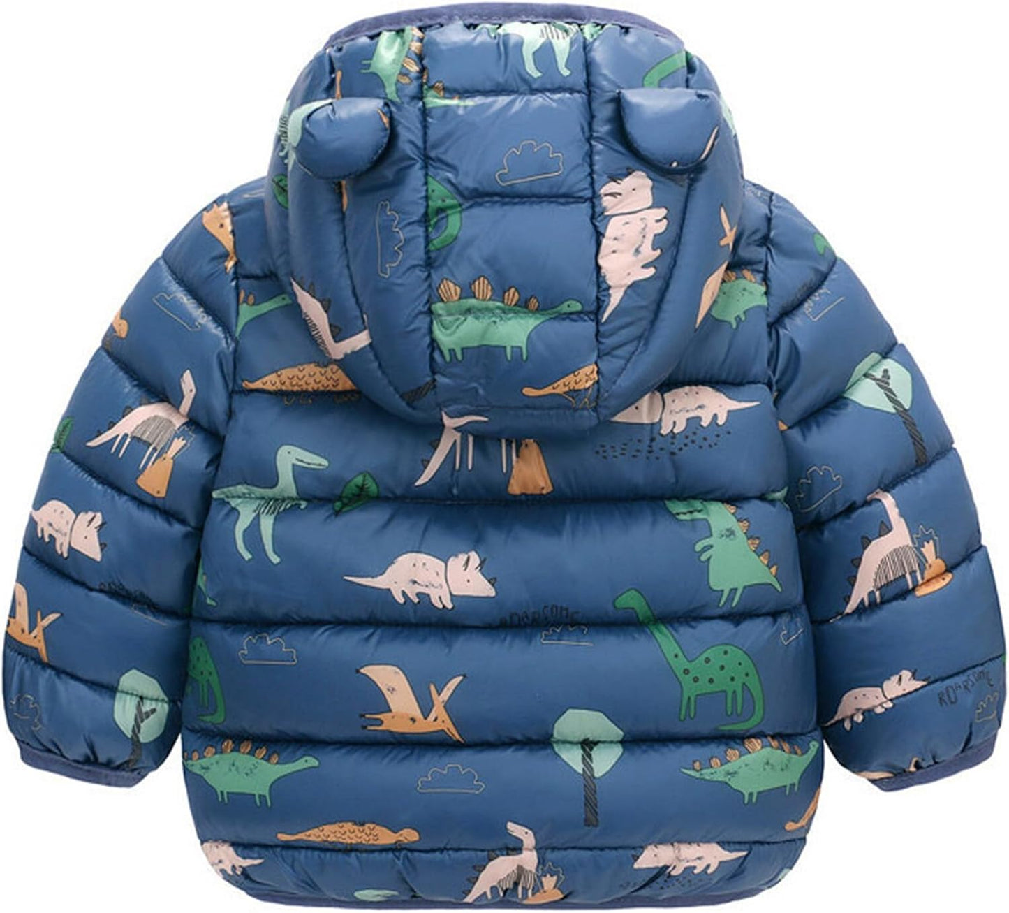 True Bub™ Winter Puffer Jacket Kids Thicken Warm Hooded Coat Lightweight Waterproof 0-4 Years