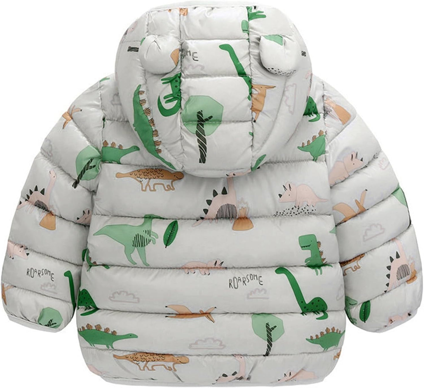 True Bub™ Winter Puffer Jacket Kids Thicken Warm Hooded Coat Lightweight Waterproof 0-4 Years