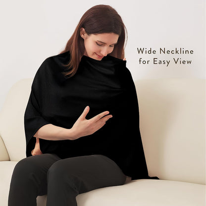 True Bub™ Full Coverage Soft and Breathable Nursing Cover for Breastfeeding