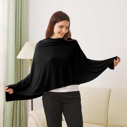 True Bub™ Full Coverage Soft and Breathable Nursing Cover for Breastfeeding