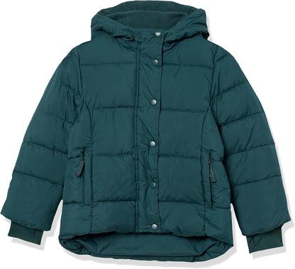 True Bub™ Essentials Girls' Insulated Heavyweight Hooded Puffer Jacket