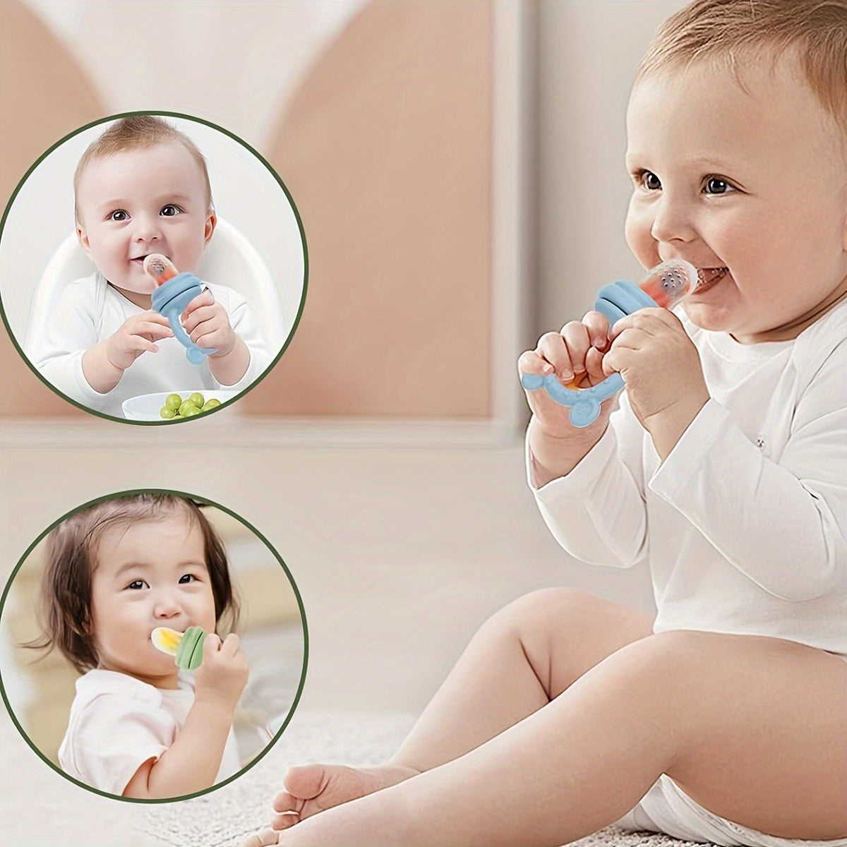 Baby Taste Sensory Set - Silicone utensils 6pcs