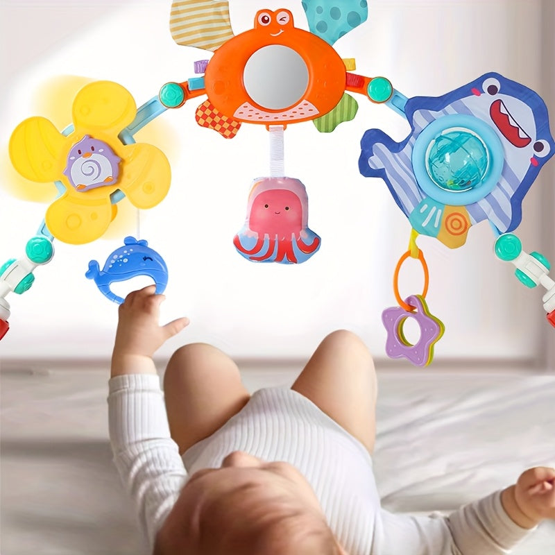 True Bub™ OceanBells  - Baby Travel Rattle Toy