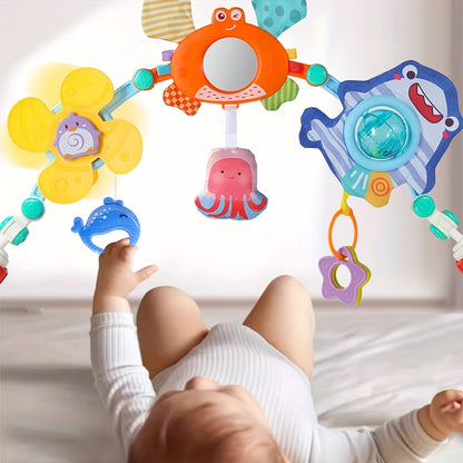 True Bub™ OceanBells  - Baby Travel Rattle Toy