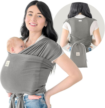 True Bub™ Keah Baby Wrap-Carrier Ergonomic Design