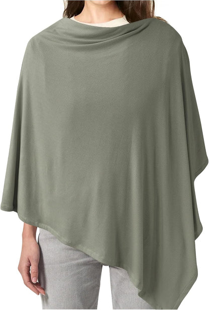 True Bub Konsy Knit Nursing Cover for Breastfeeding, Full Privacy Breathable Breastfeeding Cover, Multi-use Canopy