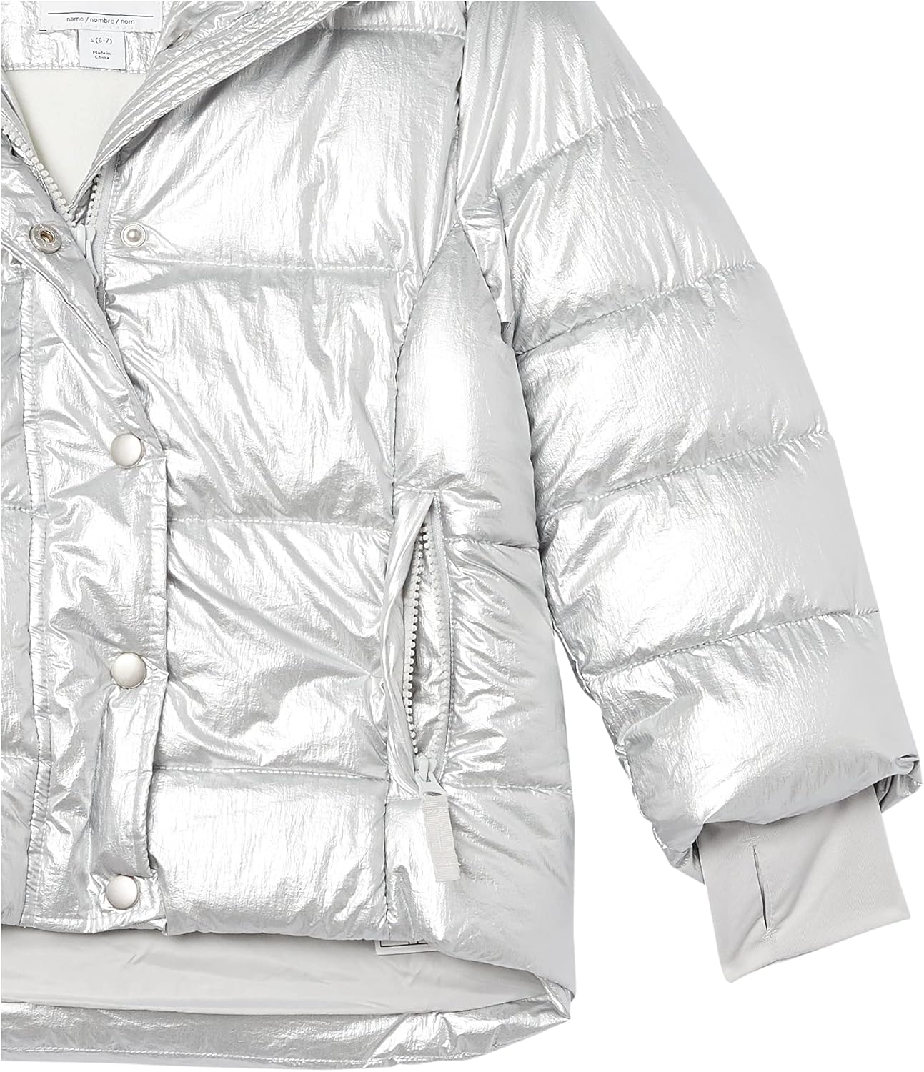 True Bub™ Essentials Girls' Insulated Heavyweight Hooded Puffer Jacket