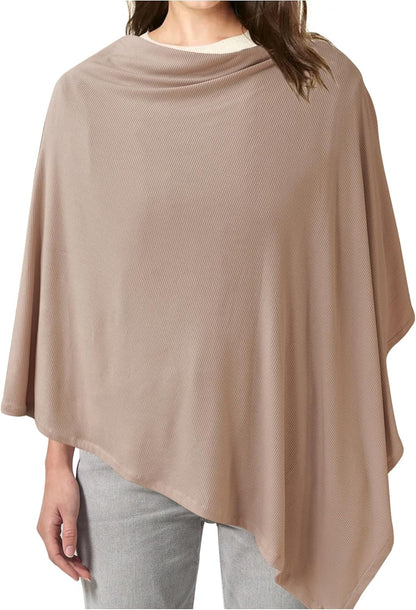 True Bub Konsy Knit Nursing Cover for Breastfeeding, Full Privacy Breathable Breastfeeding Cover, Multi-use Canopy