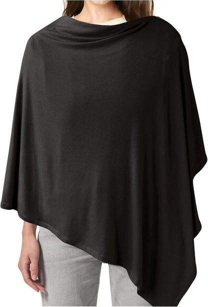 True Bub Konsy Knit Nursing Cover for Breastfeeding, Full Privacy Breathable Breastfeeding Cover, Multi-use Canopy