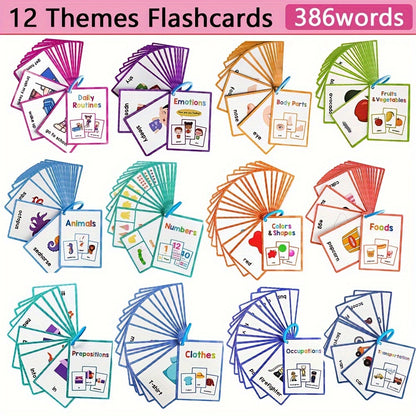 FlashTastic - Themed Educational Flash Cards 12pk