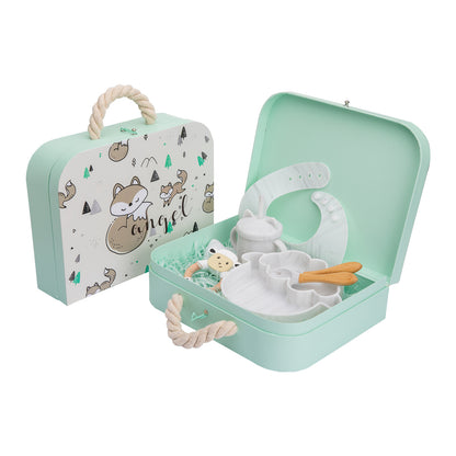True Bub™ Bravo Baby - Silicone Tableware Gift Set with Storage Box