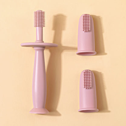 True Bub™ Baby Finger Toothbrush Soft Cleaning Toothbrush For Kids BPA Free Oral Health Care For Infants 3pcs