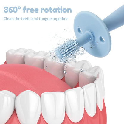 True Bub™ Baby Finger Toothbrush Soft Cleaning Toothbrush For Kids BPA Free Oral Health Care For Infants 3pcs
