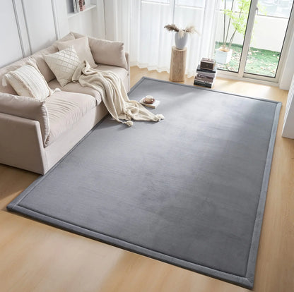 True Bub™ Tatami Velvet Fleece Rug – Luxury Thick, Warm, Anti-Slip Play Mat 3cm Thick