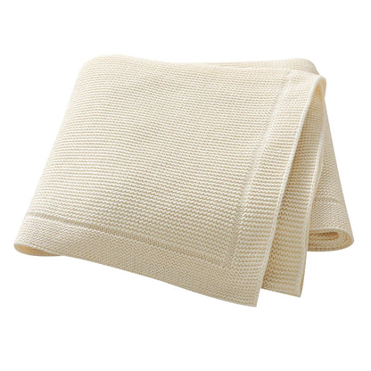 True Bub™ All Seasons Baby Blankets Multi Purpose Cotton Newborn Swaddle Wrap 100x80cm