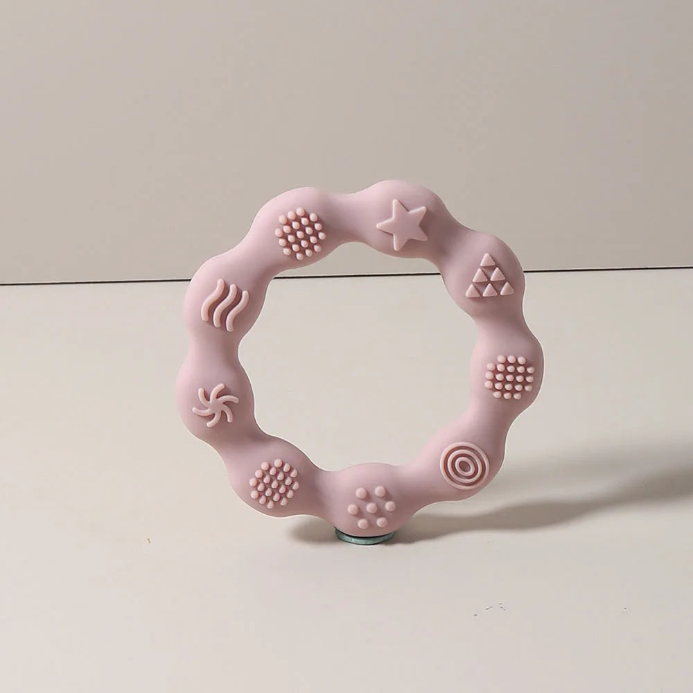True Bub™ Food Grade BPA Free Baby Gum Soothing Teething Rings