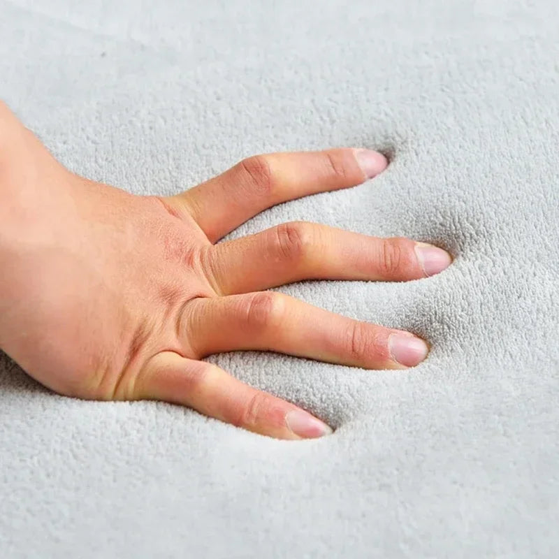 True Bub™ Tatami Velvet Fleece Rug – Luxury Thick, Warm, Anti-Slip Play Mat 3cm Thick