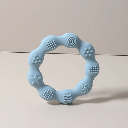 True Bub™ Food Grade BPA Free Baby Gum Soothing Teething Rings