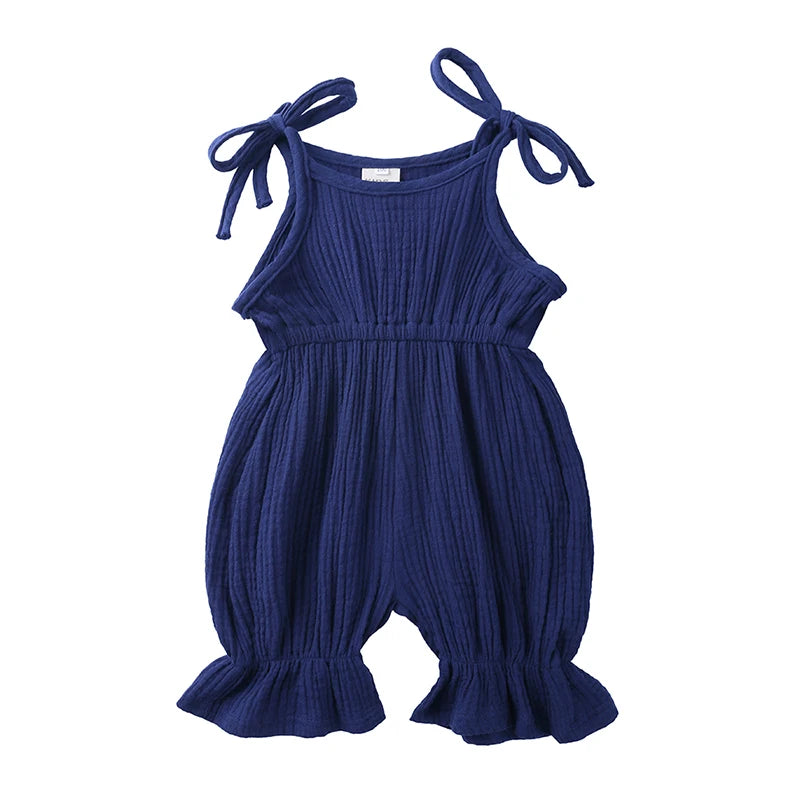 True Bub™ Summer Sleeveless Breathable Rompers Baby Jumpsuit 3-24M