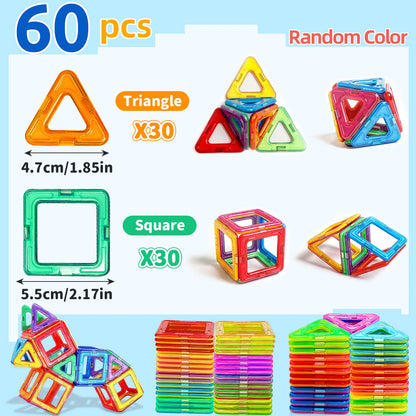 True Bub™ Magnetic STEM Educational Building Blocks DIY Magnets Construction Learning Toys