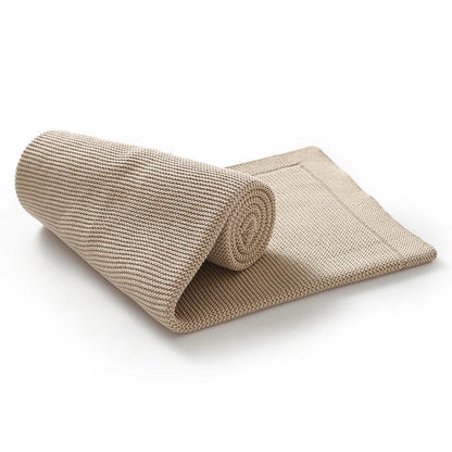 True Bub™ All Seasons Baby Blankets Multi Purpose Cotton Newborn Swaddle Wrap 100x80cm