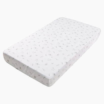 True Bub™ Styla Cot Quilt Set - 3Pcs Luxury Super Soft Breathable Cot Bedsheets Crib Bedding Nursery Set for Kids