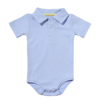 True Bub™ Baby Boy Collared Polo T Shirt Romper Summer Clothing 0-2Y