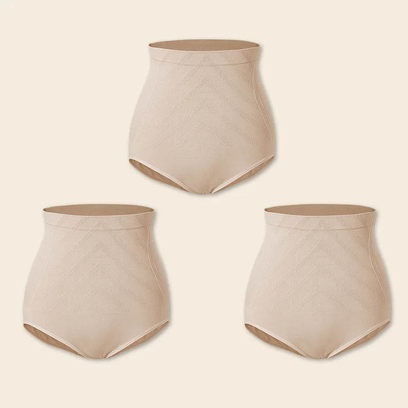 True Bub™ Slim Sculpt - High Waisted Postpartum Slimming Shape wear Briefs Seamless 3PCS