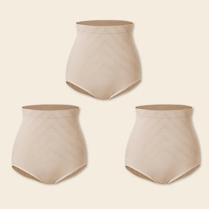 True Bub™ Slim Sculpt - High Waisted Postpartum Slimming Shape wear Briefs Seamless 3PCS