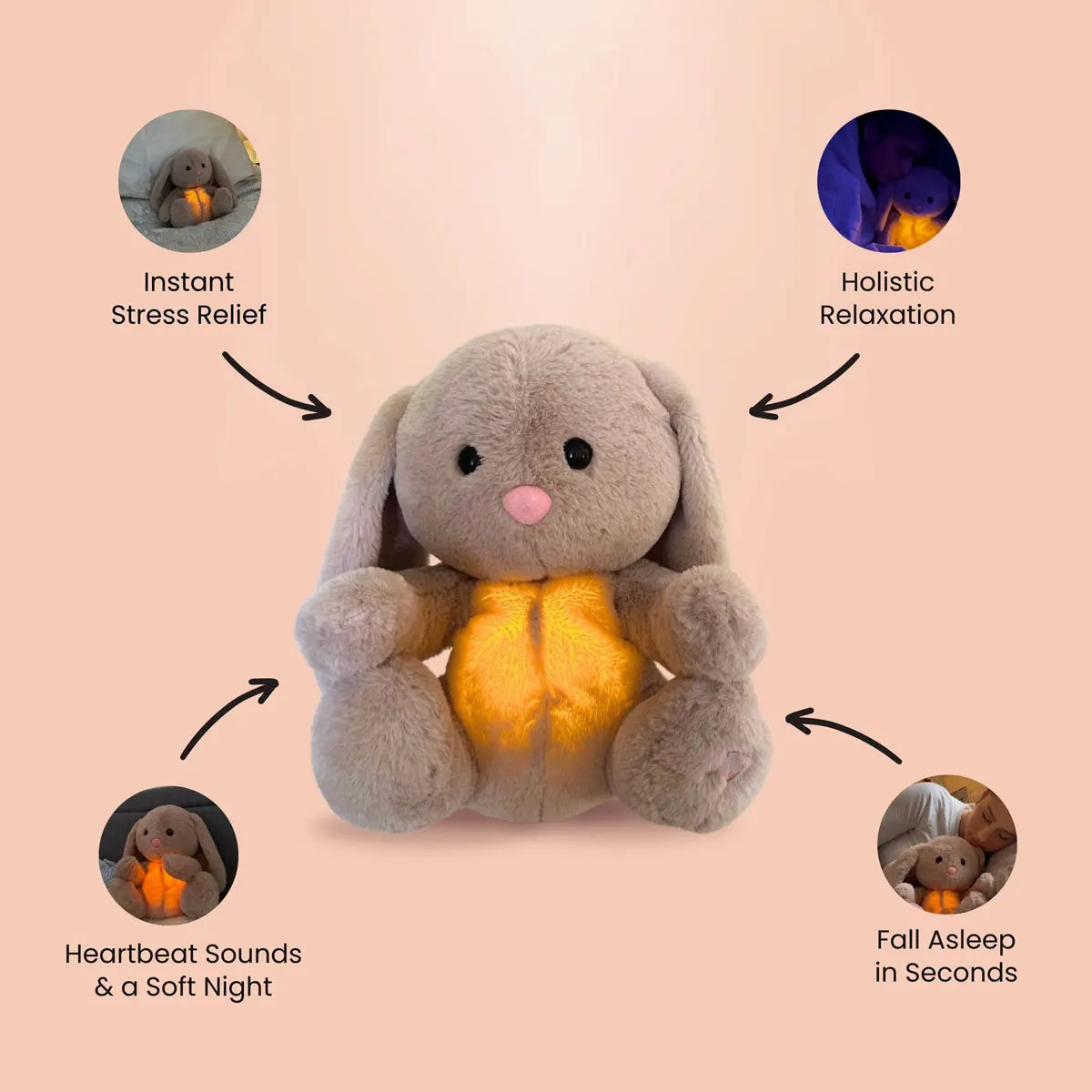 PlushDream - Calm Breathing Sleep Toy