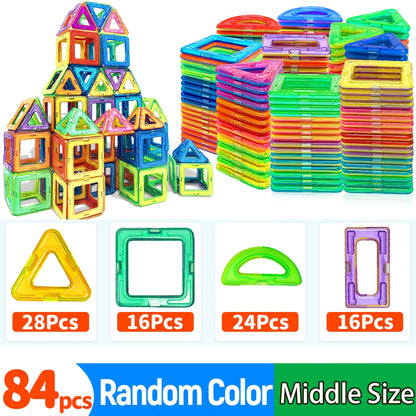 True Bub™ Magnetic STEM Educational Building Blocks DIY Magnets Construction Learning Toys