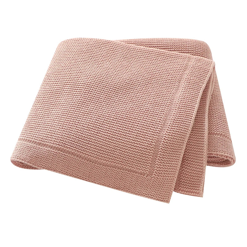 True Bub™ All Seasons Baby Blankets Multi Purpose Cotton Newborn Swaddle Wrap 100x80cm