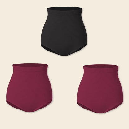 True Bub™ Slim Sculpt - High Waisted Postpartum Slimming Shape wear Briefs Seamless 3PCS